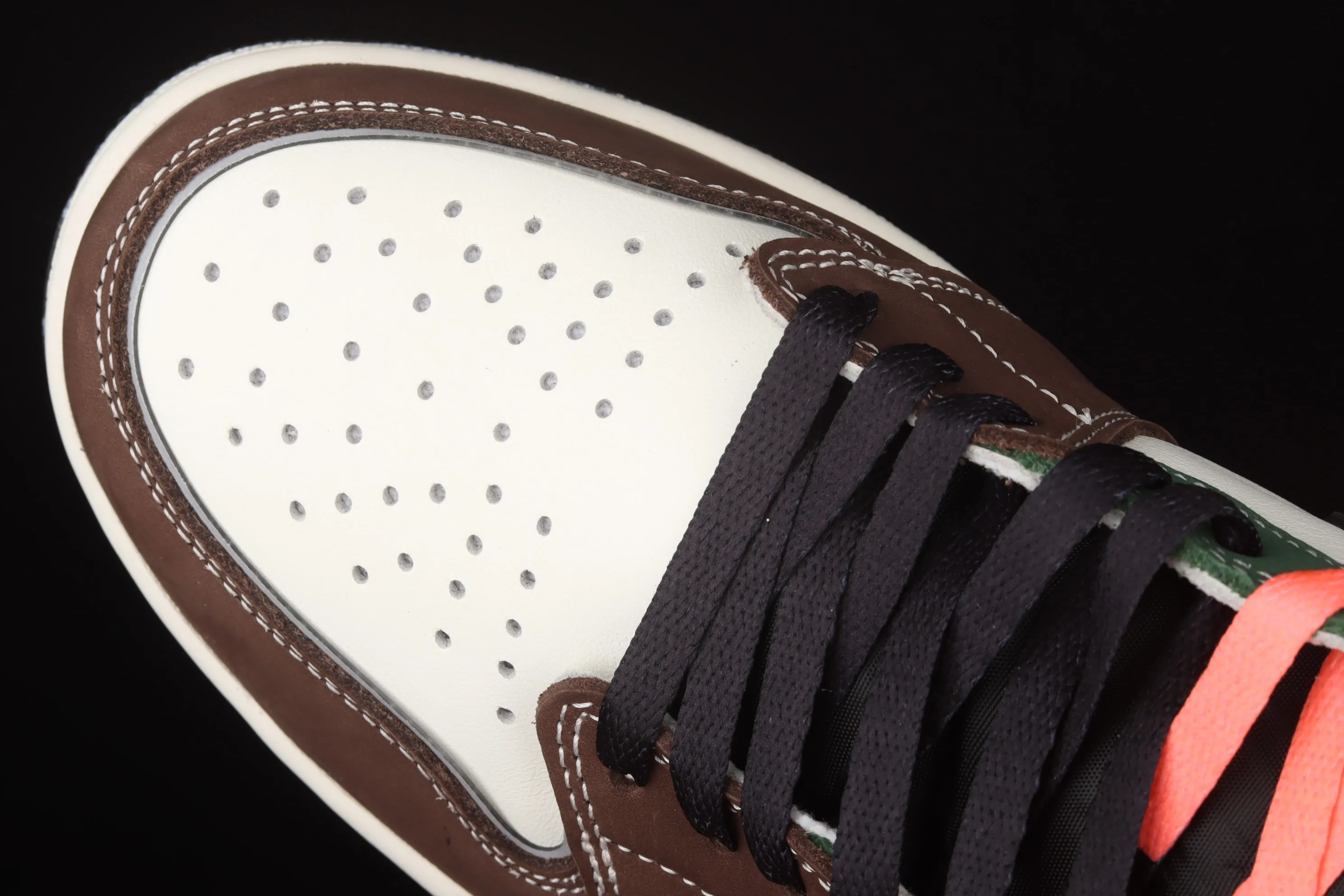 All categories Air Jordan Jordan series basketball shoes Air Jordan 1 High Air Jordan 1 High OG "Hand Crafted" AJ1 Joe 1 color stitching DH3097-001